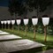 Nature Spring Set of 8 Solar Path Lights, 16-inch Tall Stainless Steel Outdoor Stake Lighting for Garden, (Copper) 750984BHO - alternate 1